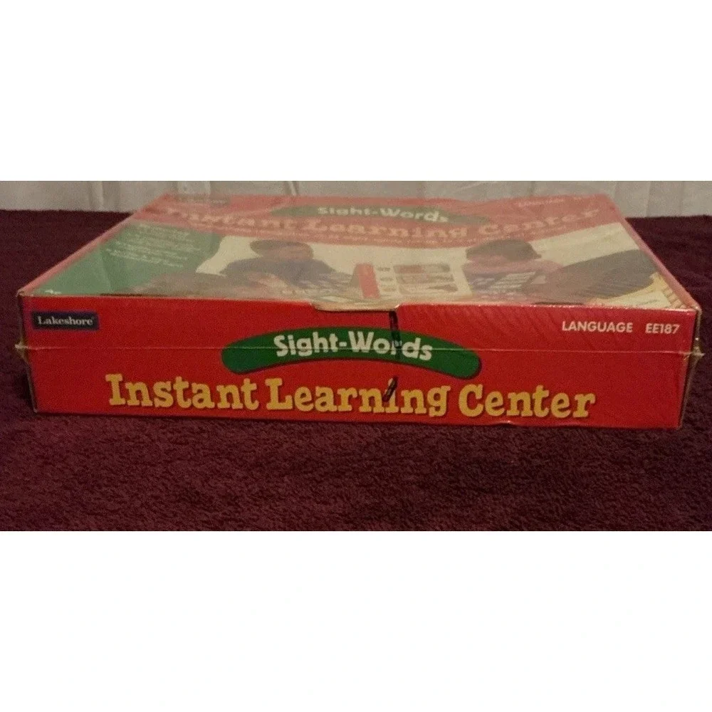 Lakeshore Sight Words Instant Learning Center Educational Homeschool EE187, NISB
